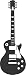 Electric Guitar wall decal removable sticker Gibson Les Paul style