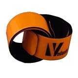 Super Reflective Pop Bands Tangerine Medium (Pair) | Sustainable Packaging | By Vedante