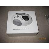 Buy Boom Box CD-191 Double Display CD Player, AM FM Radio & Alarm Clock