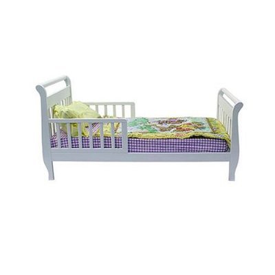 Childrens Toyshop  Toys : Dream On Me Toddler Sleigh Bed - White