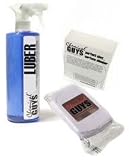 CLAY BAR (MEDIUM DUTY) -HUGE 209G ELASTIC MEDIUM DUTY USE POLY CLAY BAR & LUBRICANT DETAIL SPRAY (VALUE PACK)