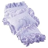Classic Eyelet Baby Blanket Set - Color White eyelet