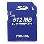 Toshiba SD512T 512 Mb SD Card