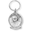 Fine Pewter Pope John Paul II Key Chain