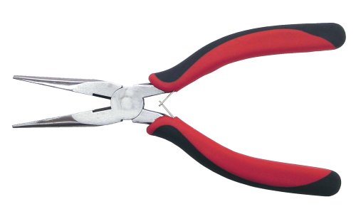 Fuller 405-2925 Pro 5-Inch Long Nose Cutting Plier with Comfort Grips