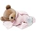 Prince Lionheart Original Slumber Bear with Silkie Blanket - Pink