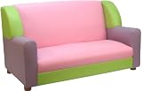 Fantasy Furniture Elite VIP Sofa, Pink