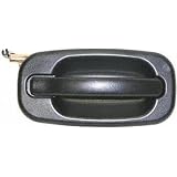 00-05 GMC YUKON XL REAR DOOR HANDLE RH (PASSENGER SIDE) SUV, Outside, Black (2000 00... by Parts Train