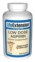 Low Dose Aspirin 81mg (enteric) 500 Tablets