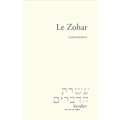 Le zohar : Lamentations