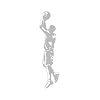 Basketball Jumpshot Sudden Shadows Wall Mural