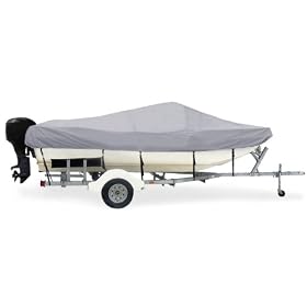Taylor Made Products Trailerite Semi-Custom Boat Cover for Tri-Hull Boats with Inboard Outboard Motors by
