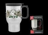 Siskiyou Sports New York Jets 18 oz  NFL Stainless Steel Travel Mug