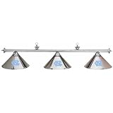Sports Fan Products North Carolina Tar Heels Chrome Three Sconce Light