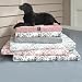 Black Gingham Cotton Futon (Size 36 x 46)