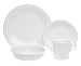 Fiesta 16-Piece, Service for 4 Dinnerware Set, White