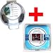 Coby MP-C789 1GB USB MP4/MP3/ FM/Voice w/2.5 LCD (Silver) plus Logitech Curve Headphones