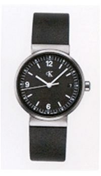 Calvin Klein Men's Black Dial 3 Hand Date Watch K2131.40