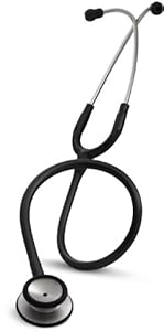 3M Littmann Classic II S.E. Stethoscope, Black Tube, 28 inch, 2201