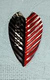3 sets Vortex, Red/Black, X-flights - Larger Size