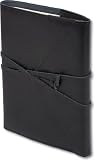 Refillable Journal with tie in an black envelope wrap