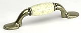 Cabinet Pull, Bedford, Antique English/Oatmeal Ceramic