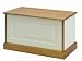 Saplings Toy Box - Finished in Ivory & Antique Pine