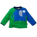 Blue Zoo- Geen applique elephant top- 3-6 months