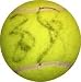 Zina Garrison autographed Tennis Ball