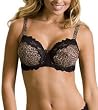 Lunaire Barbados demi with lace trim