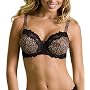 Lunaire Barbados demi with lace trim