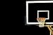 Basketball Goal on Black - 24W x 16H - Peel and Stick Wall Decal by Wallmonkeys