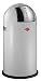 Wesco 175 831-01 Abfallsammler Pushboy weiss