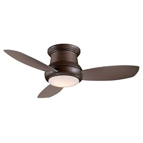 Contemporary F519-ORB 52 Concept II Ceiling Fan Flush Remote Minka Aire Ceiling Fan by Amazon-Minka-Aire
