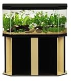 United Pet Group Aquatic Perfect-a-lite Flat Back Hex H Black 52 Gallon - 24372