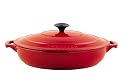 Chasseur Cast Iron 30cm, 3.0ltr Chilli Red Serving Casserole