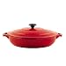 Chasseur Cast Iron 30cm, 3.0ltr Chilli Red Serving Casserole