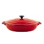 Chasseur Cast Iron 30cm, 3.0ltr Chilli Red Serving Casserole