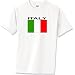 Italy Flag Tee T-Shirt Standard Cotton