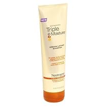 Neutrogena Triple Moisture Cream Lather Shampoo, 8.5-Ounce Tubes (Pack of 3)
