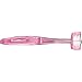 Bamboo QuadBrush Ultimate Dog Toothbrush with Holder for Large Dogs - Assorted Colors