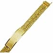 14K Yellow Gold Hand Made Men's Link Bracelet