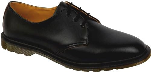 Dr. Martens Men's Steed Black Oxfords 11 M UK, 12 M
