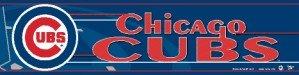 Chicago Cubs MLB Chicago Cubs Bumper Sticker