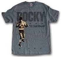 Rocky Balboa Vintage Retro T-shirt Grey
