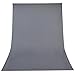 AW Gray Muslin Backdrop 100% Cotton Photography Background Photo Studio 10 x 20ft for Streaming Video TV Broadcasts