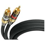 StarTech.com AUDIORCA20 Premium Stereo Audio Cable RCA M/M - 20 feet