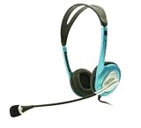 Review Easy Touch ETMINUS253 / Easy Touch Headphone, Black/Metallic Blue