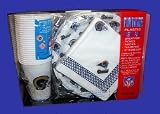 St. Louis Rams 96 Piece Plastic Dinnerware Set by Duck House Sports