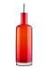 Typhoon Classic Ruby Coloured Glass Drizzler with Stainless Steel Pourer